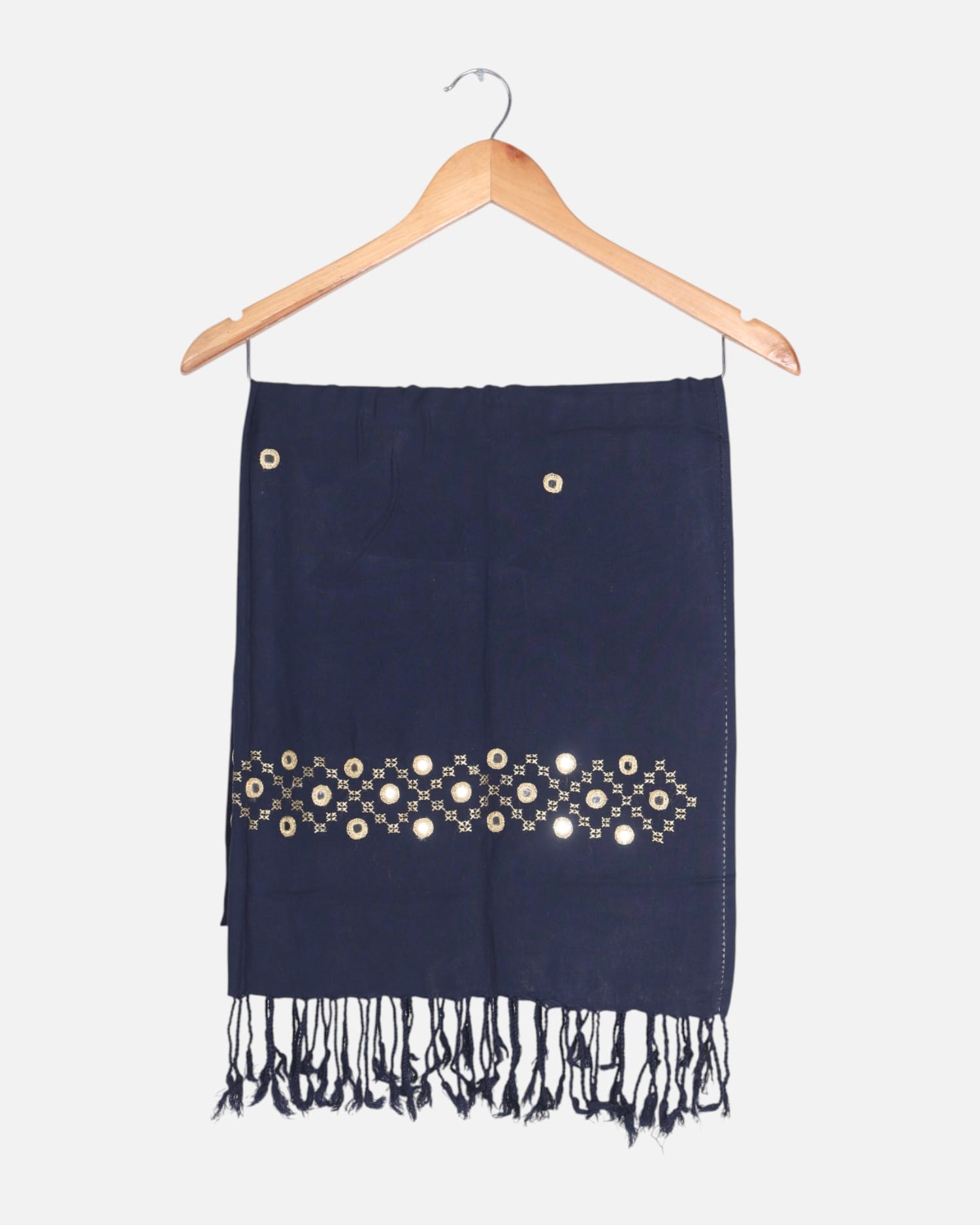 Scarf Mirror Embroidered Chador Shawl