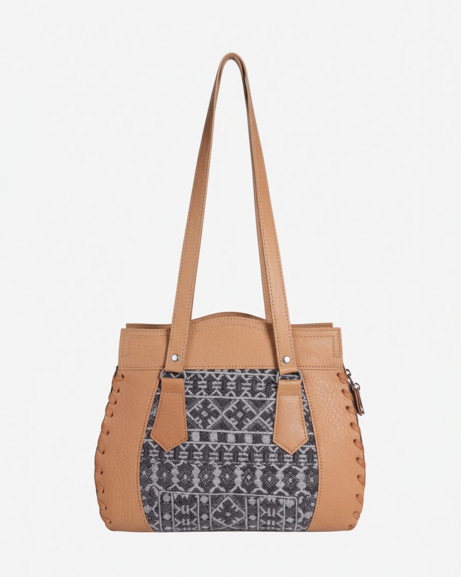 Handmade Leather Handbag – Traditional Afghan Design