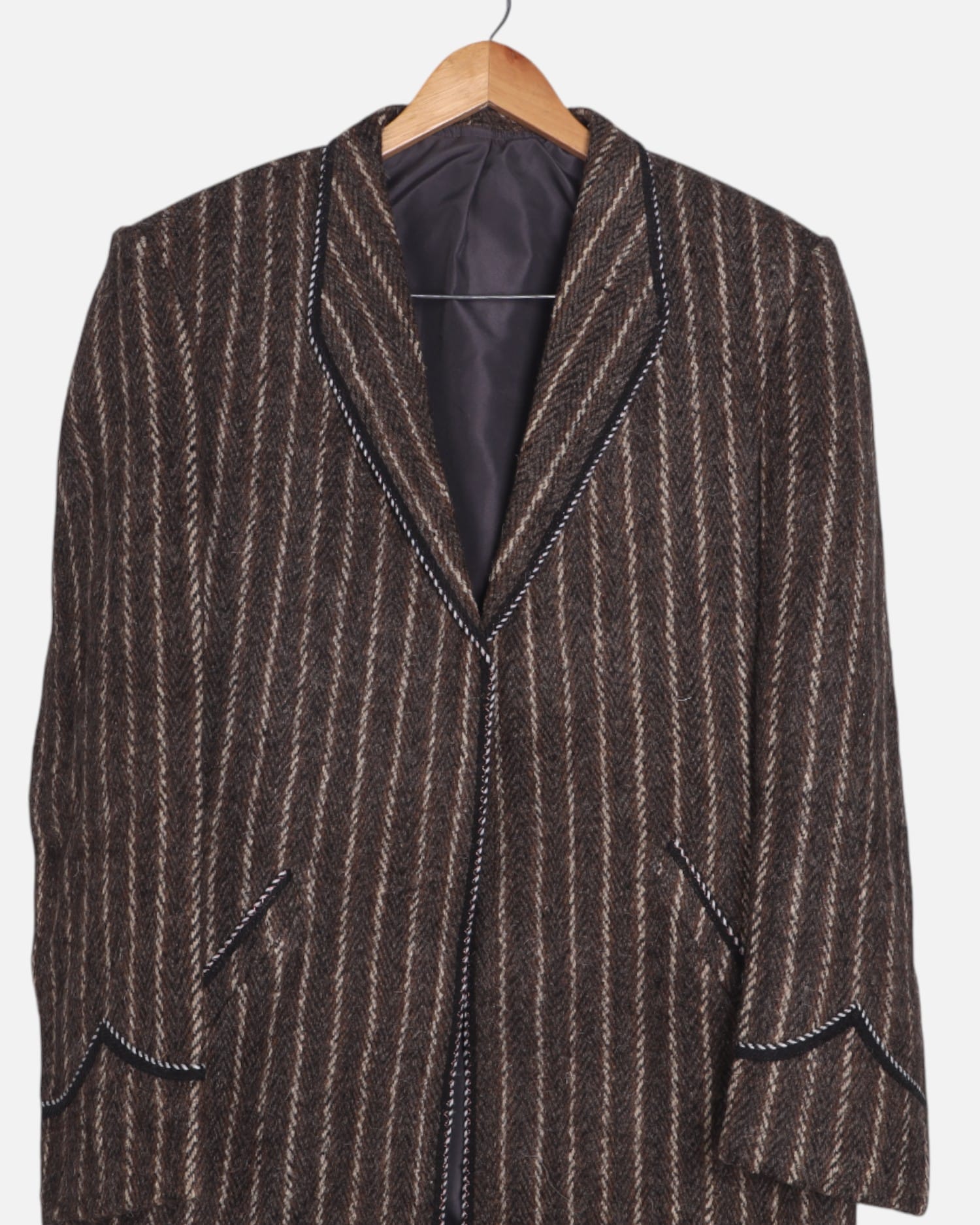 Traditional Afghan Men’s Winter Coat – Handmade Wool Coat Kood Barg