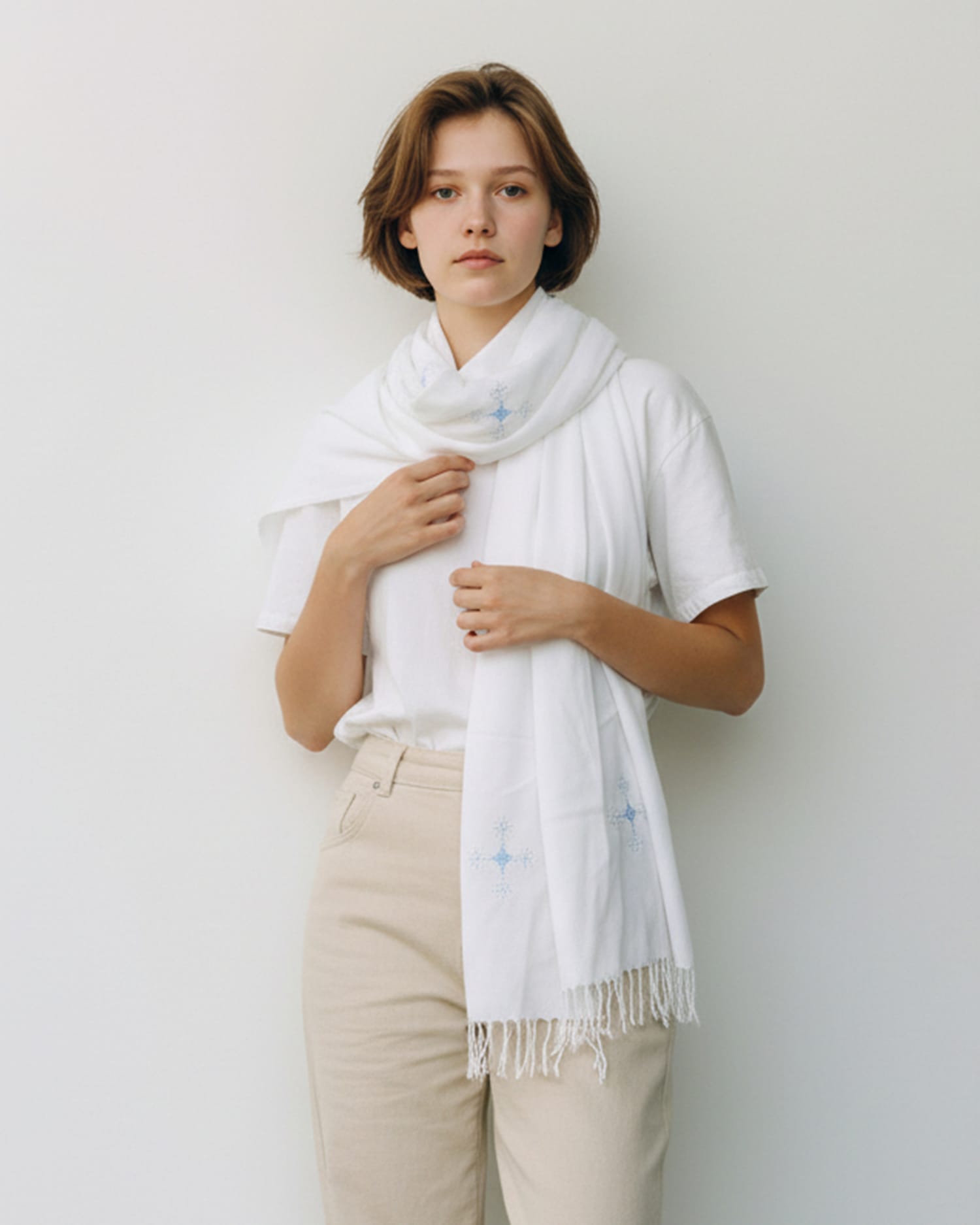 White Cotton Chador