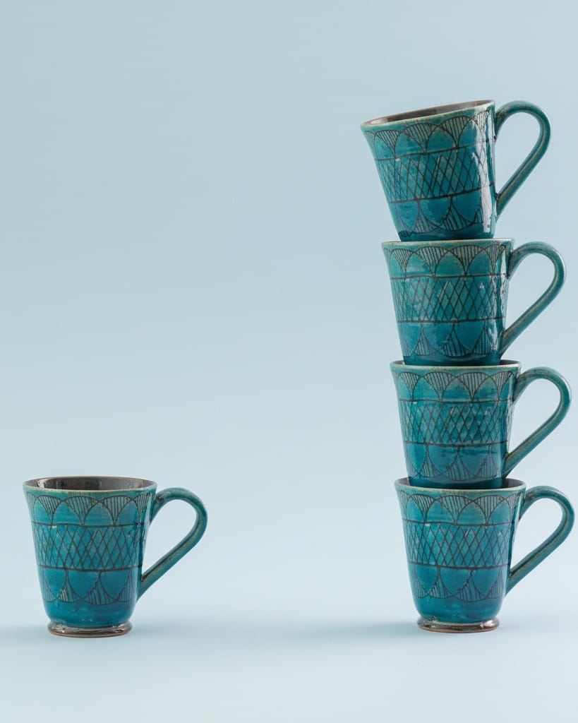 Istalefi set of 4 Glasses Handmade
