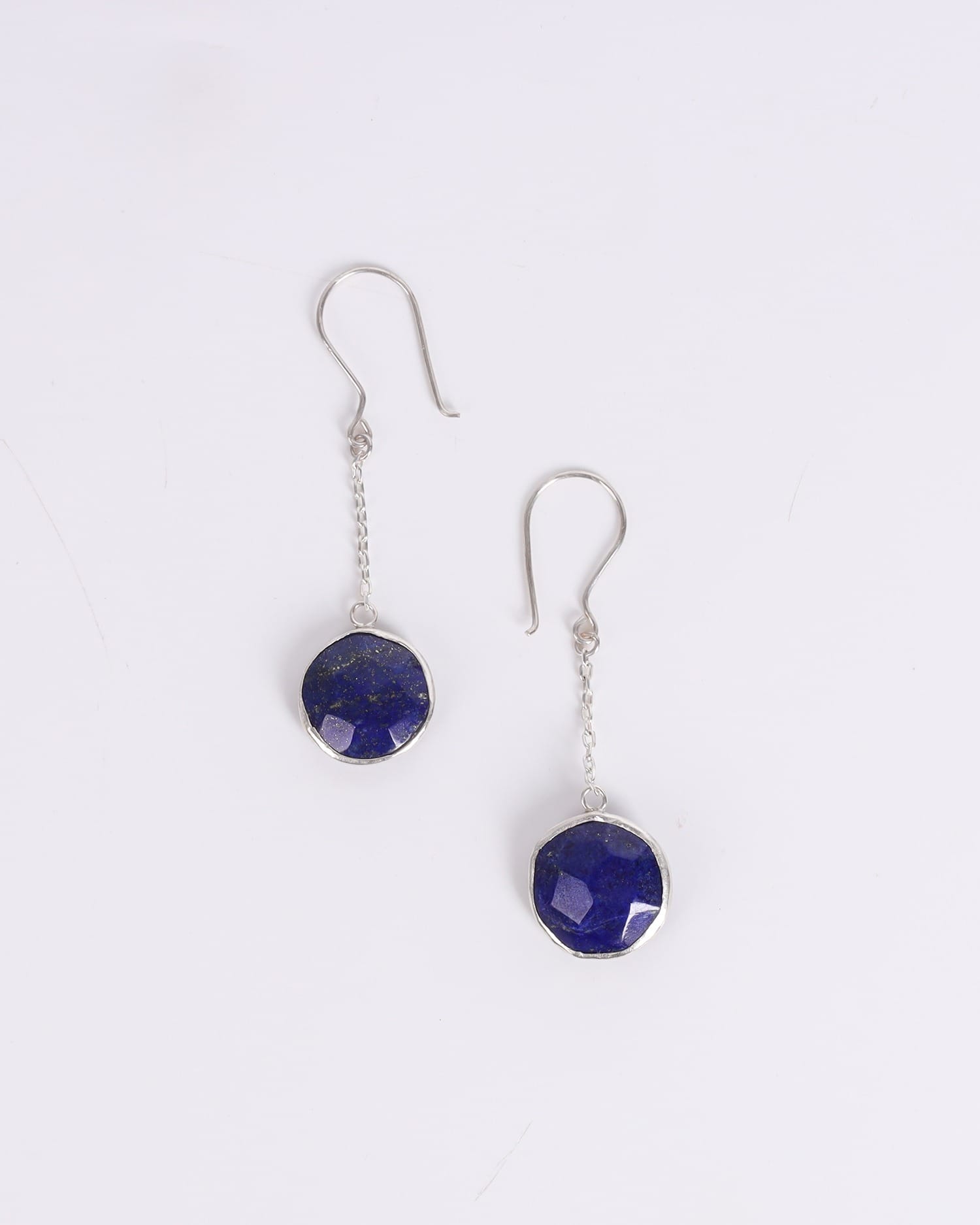 Lapis Lazuli Necklace & Earrings Set – Badakhshan Silver Jewelry
