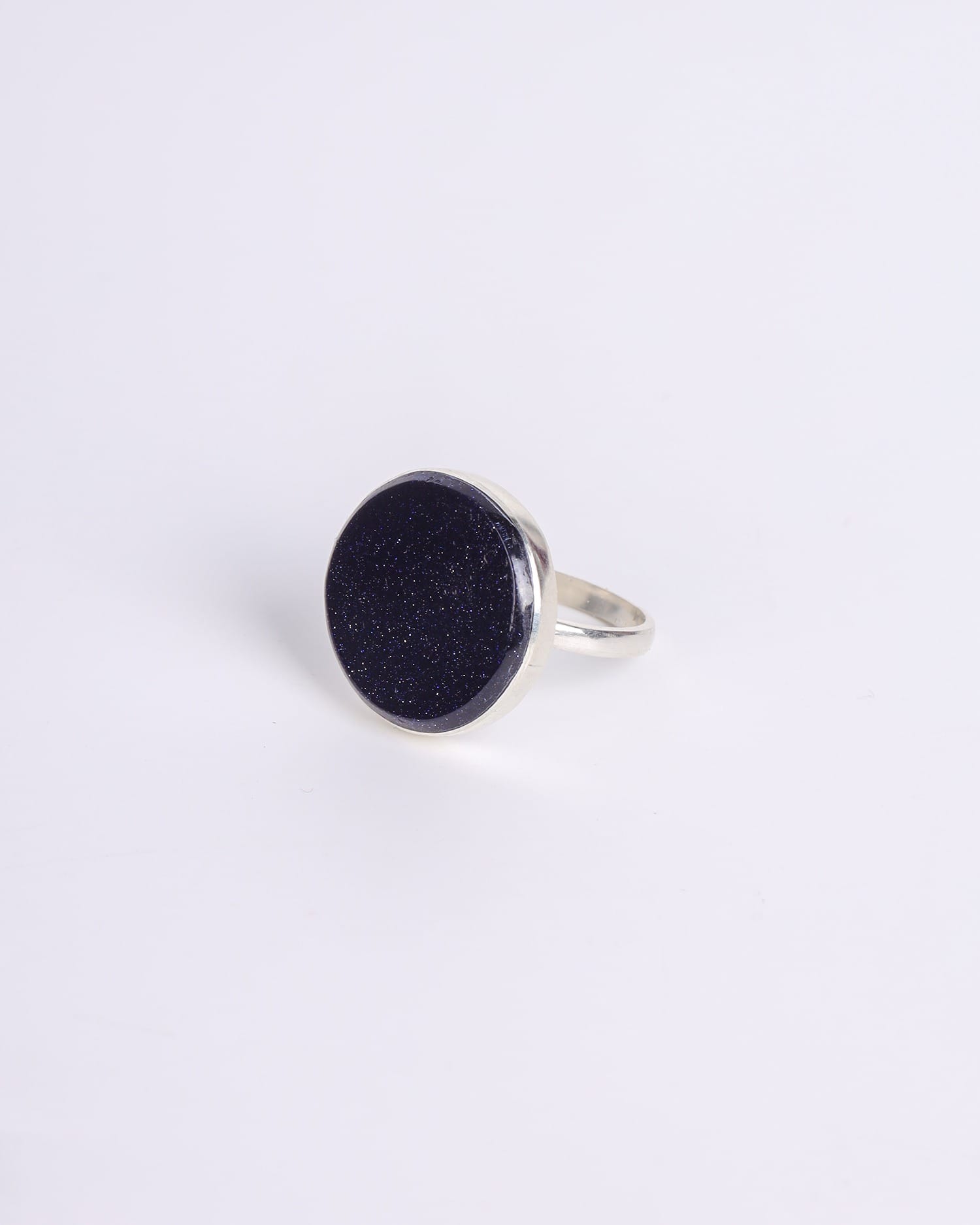 Black Star Stone Necklace & Ring Set – Handmade Afghan Sterling Silver Jewelry