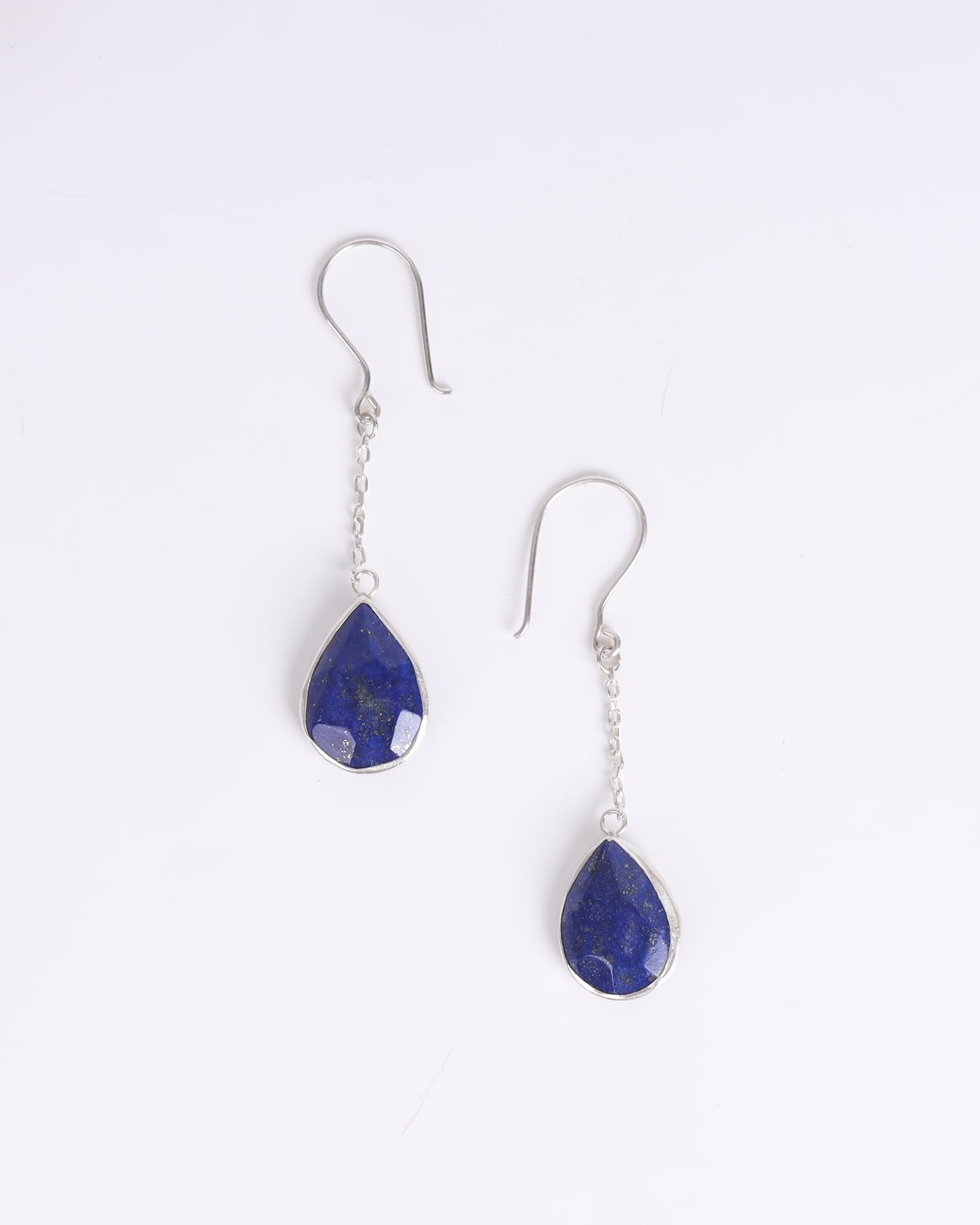 Blue Lapis Lazuli Necklace & Earrings – Traditional Afghan Jewelry