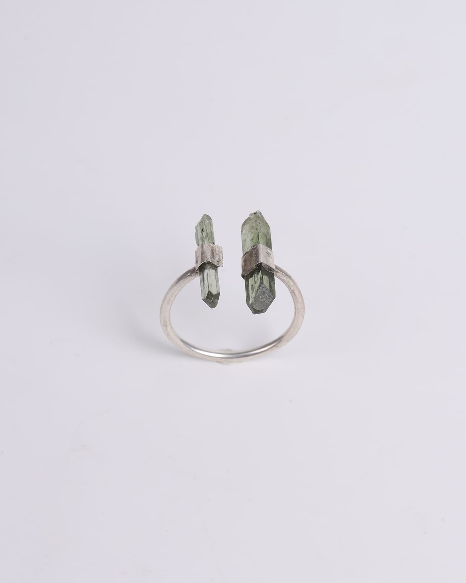 Raw Peridot Necklace, Earrings & Ring Set – Afghan Green Gemstone Handmade Jewelry