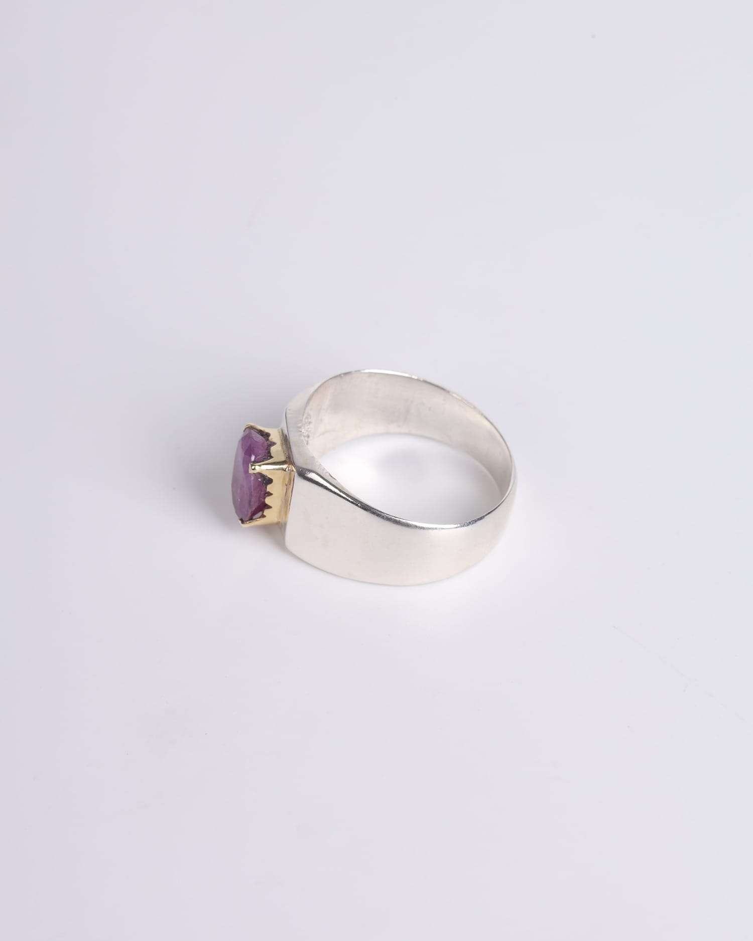2.75ct Ruby Silver Ring for Men – Timeless Craftsmanship and Style