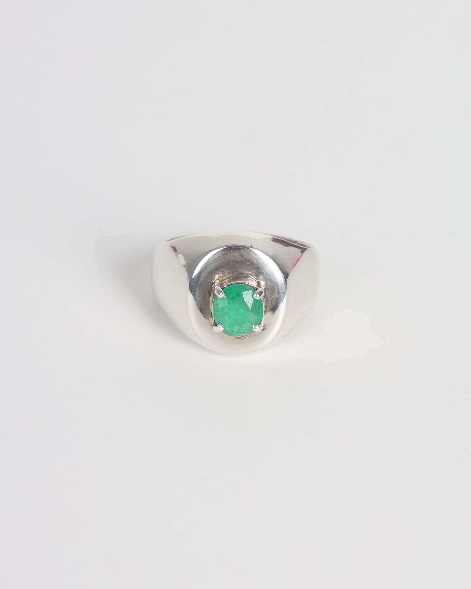 Emerald Ring for Women, Gemstone Ring