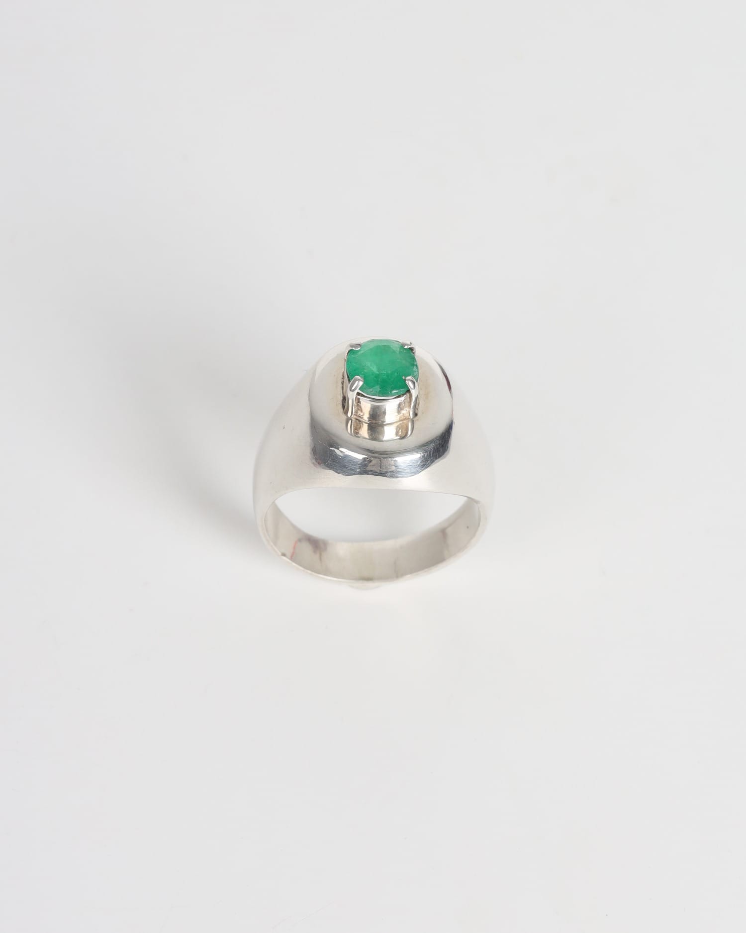 Emerald Ring for Women, Gemstone Ring