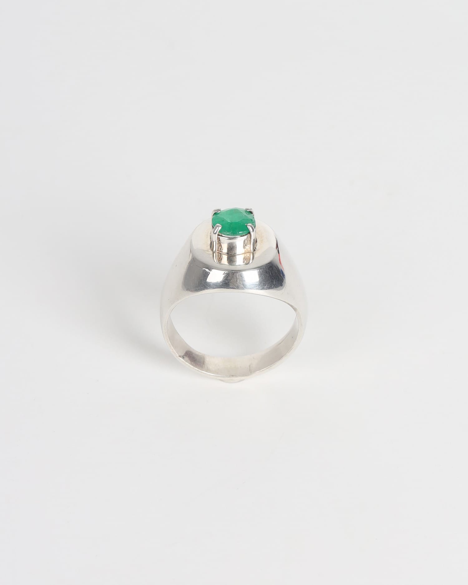 Emerald Ring for Women, Gemstone Ring