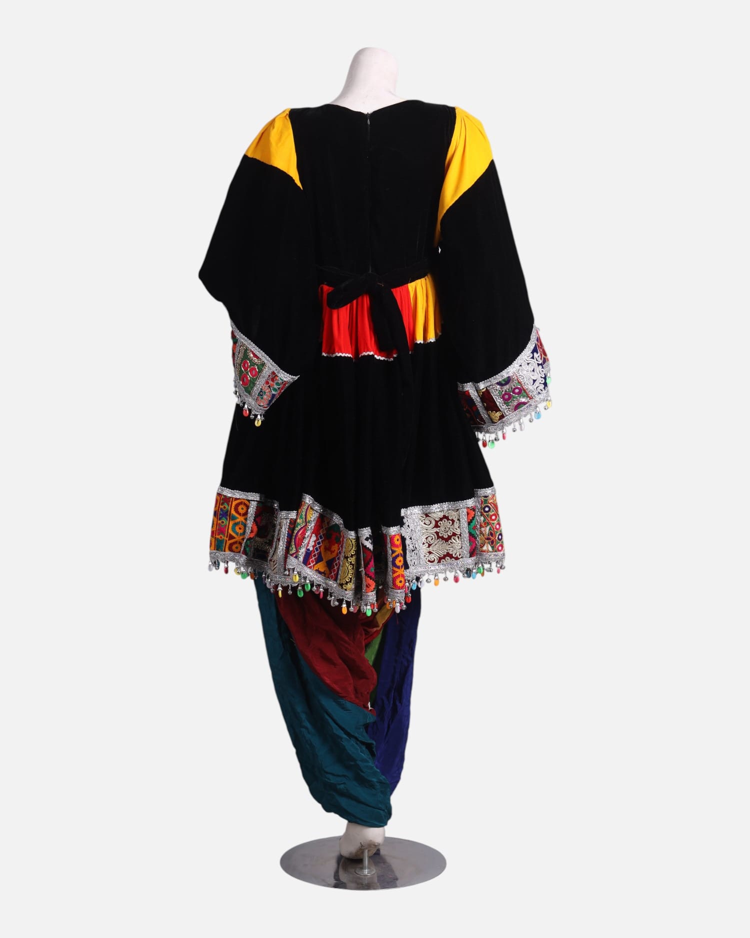 Colorful Afghan Gand Afghani – Handmade Cultural Dress for Eid & Weddings | Aseel