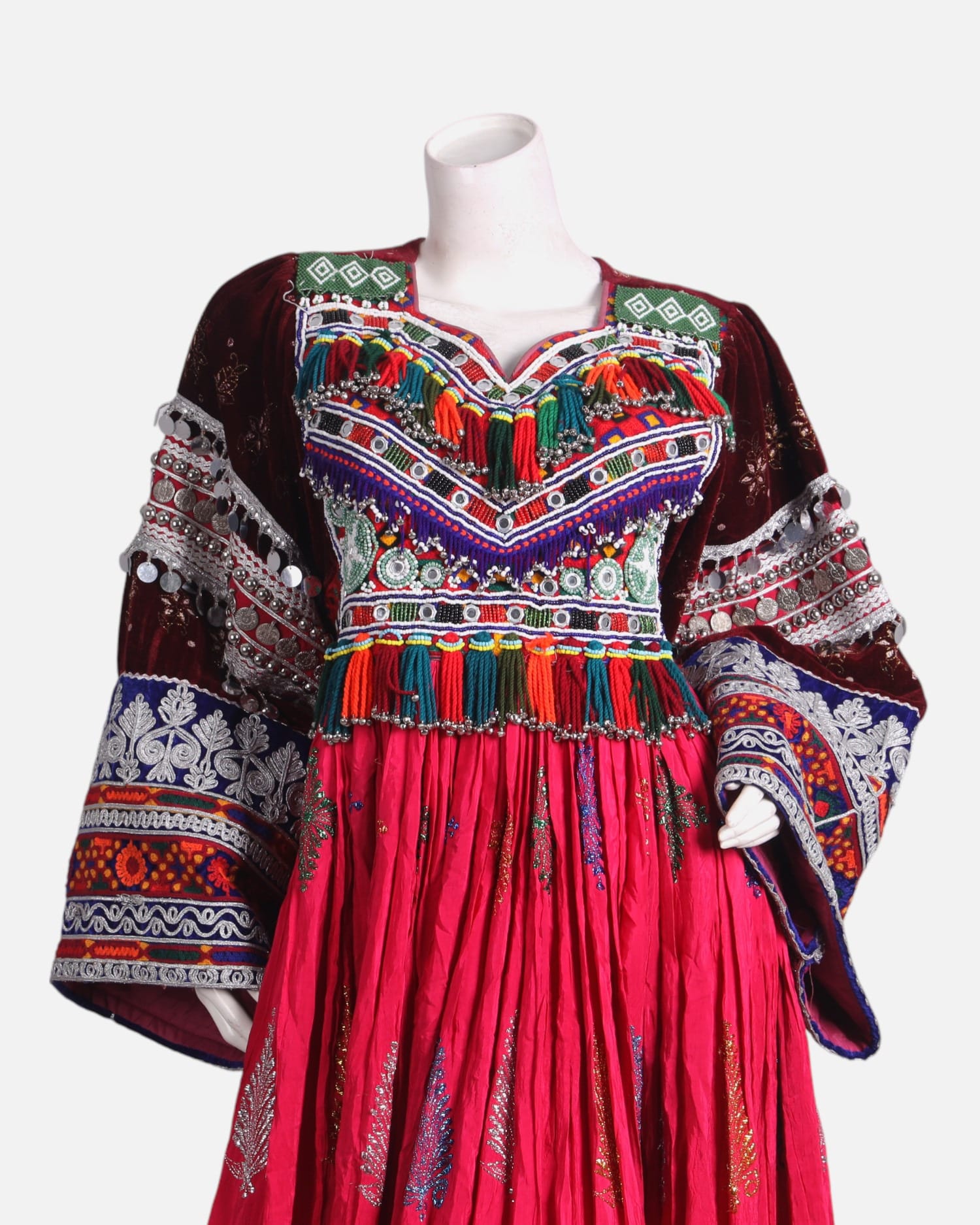 Afghan Embroidered Dress for Women – Modern Twist on Traditional Afghan Fashion | Aseel