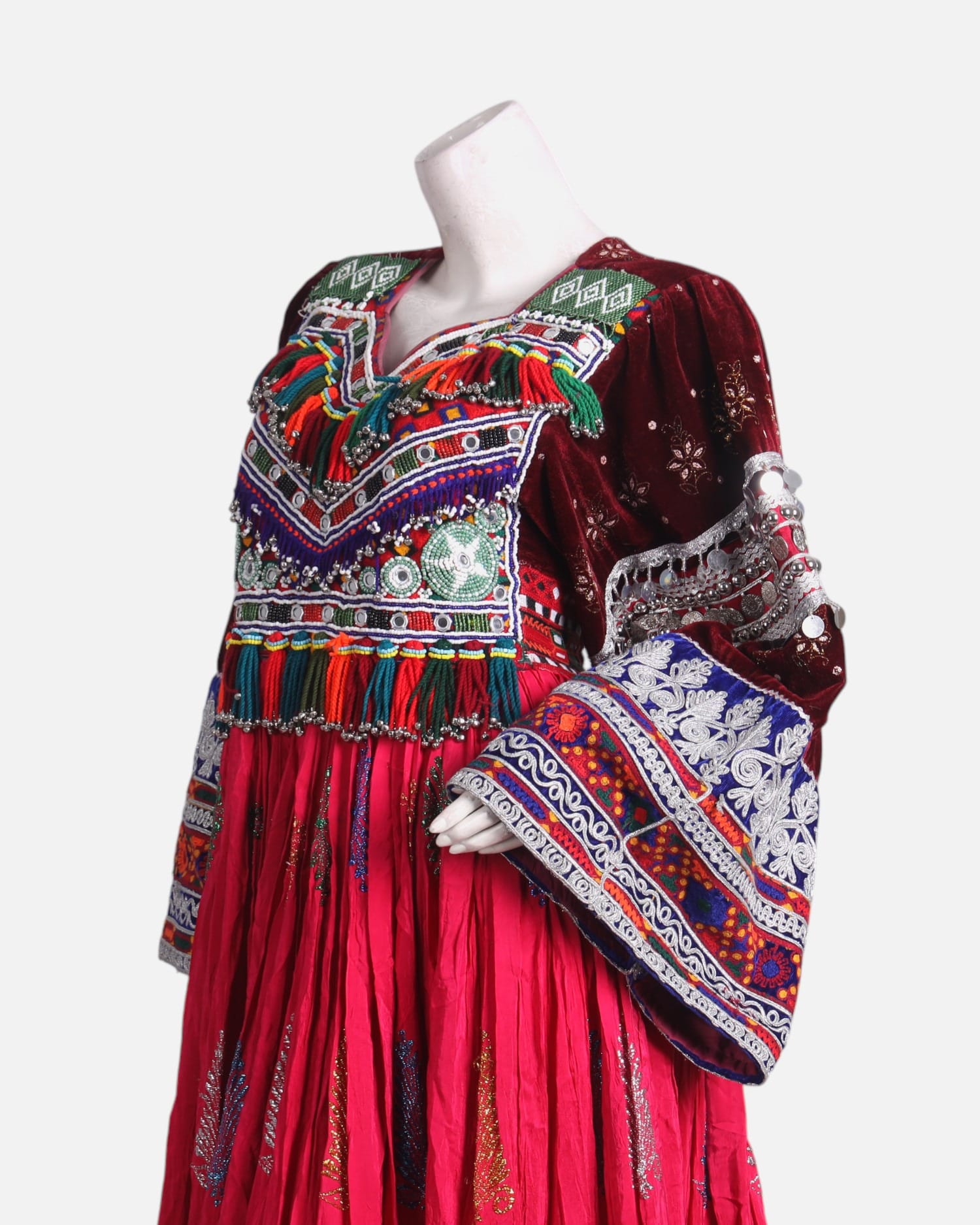 Afghan Embroidered Dress for Women – Modern Twist on Traditional Afghan Fashion | Aseel