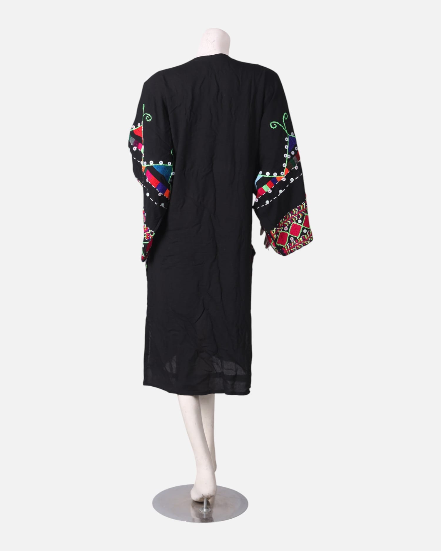 Women's Afghan Punjabi Dress – Intricate Hand Embroidery with Cotton Fabric Aseel