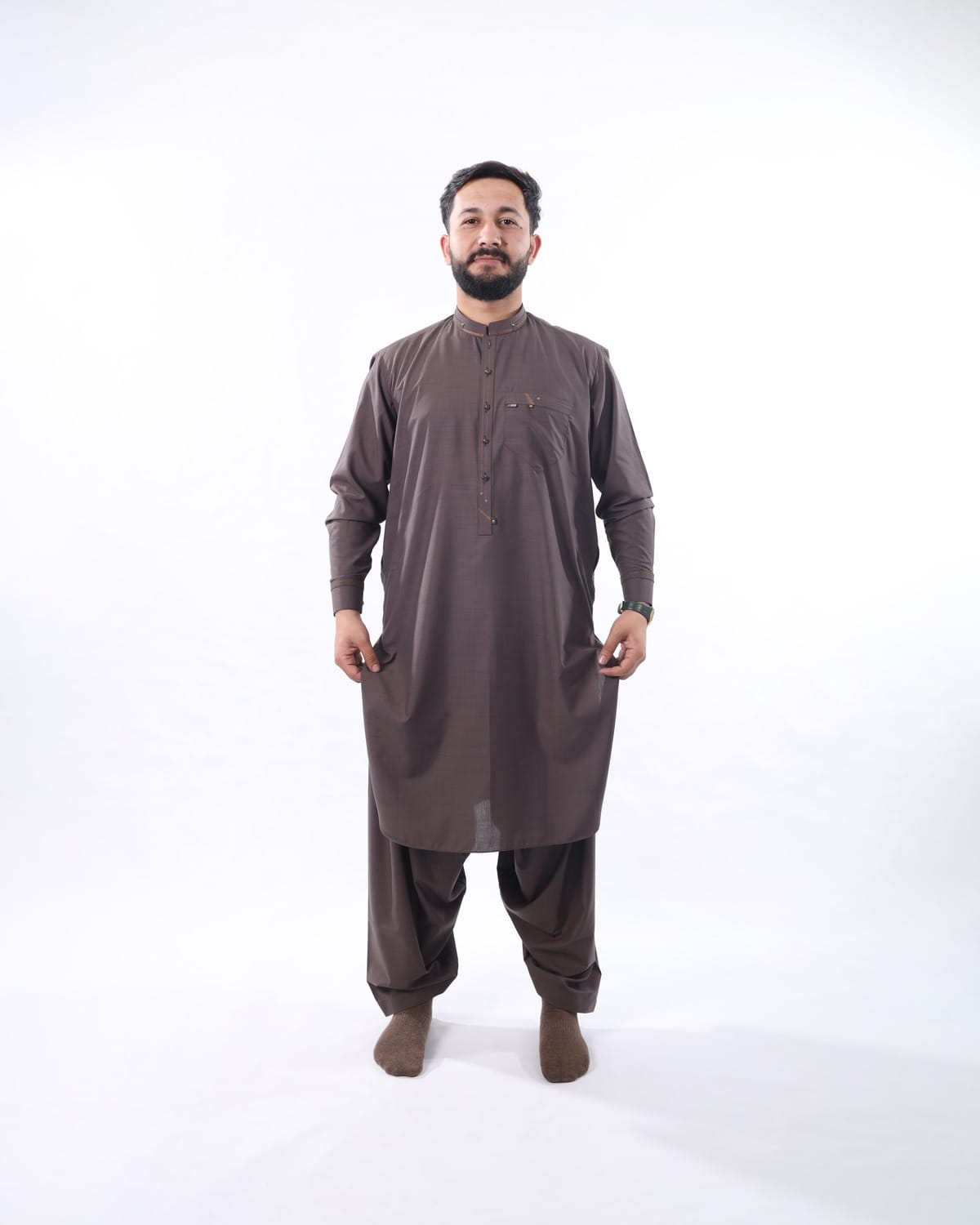 Simple Perahan Tunban for Men Afghani