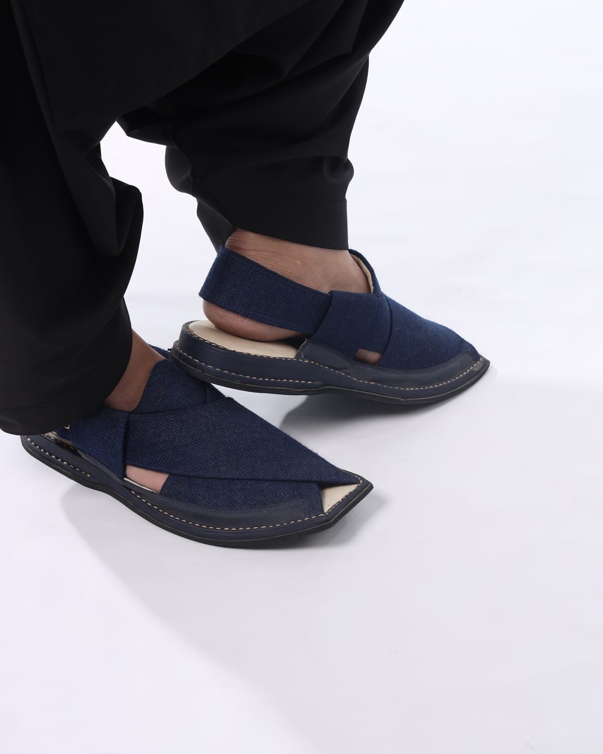 Men’s Handmade Pakistani Chappals – Comfortable Leather Sandals for Casual Wear  Aseel