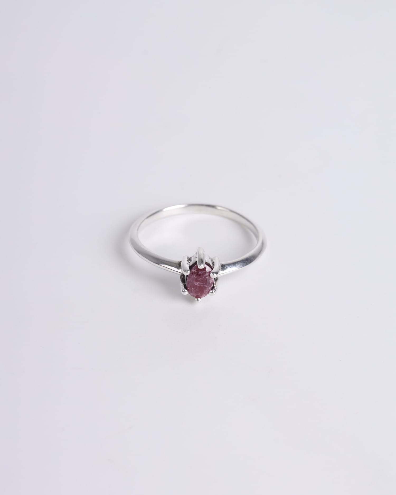 Elegant Women’s Silver Ruby Ring – Quality Fine Jewelry Gift