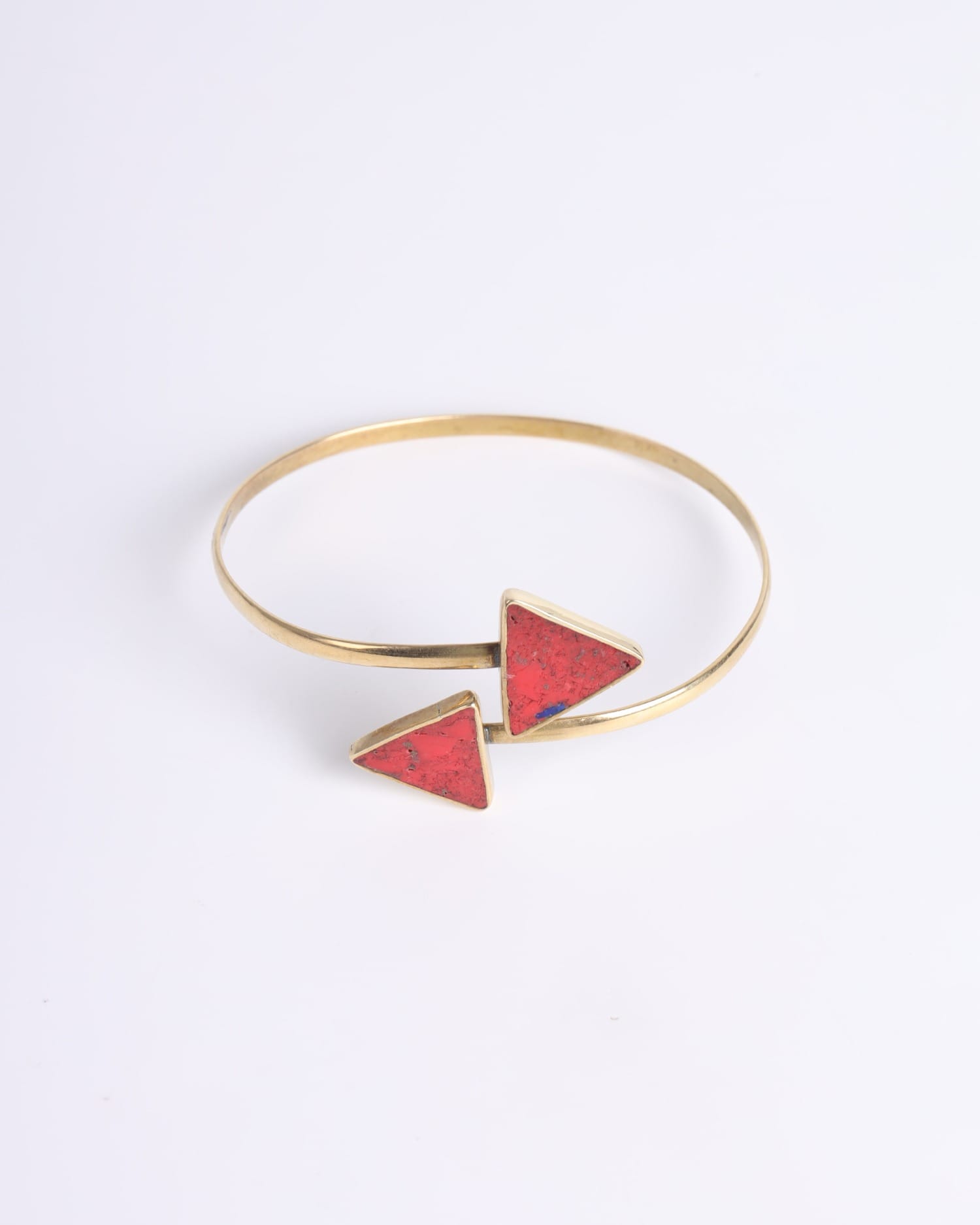 Unique Cuff Bracelet – Handcrafted Brass Design