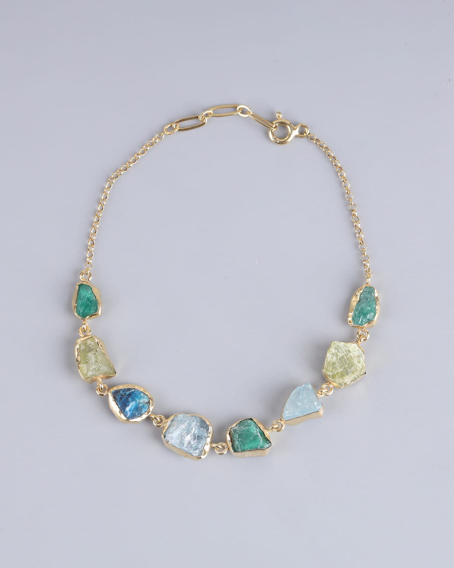 Panjshir Emerald Gemstone Bracelet
