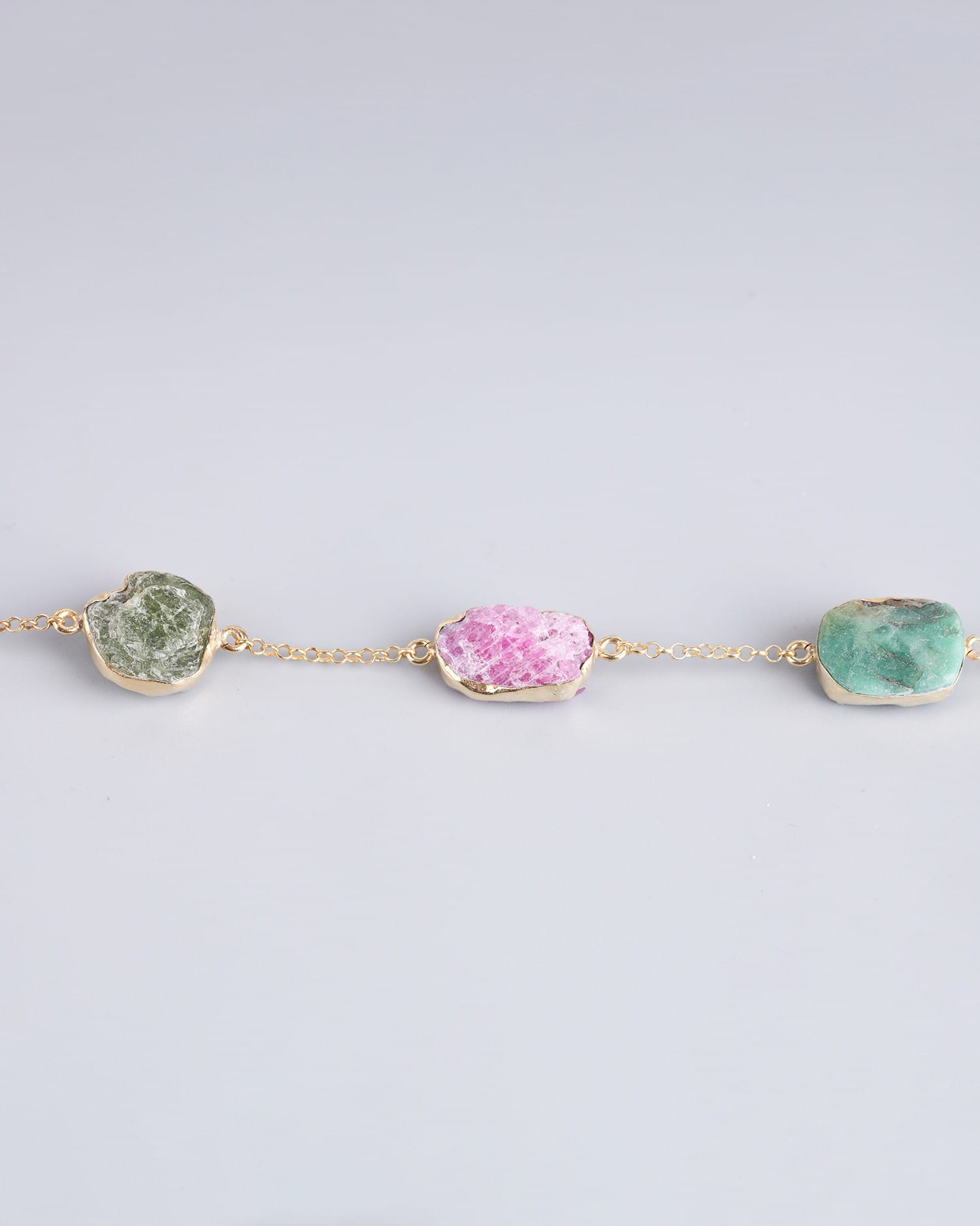 Raw Afghan Gemstone Bracelet