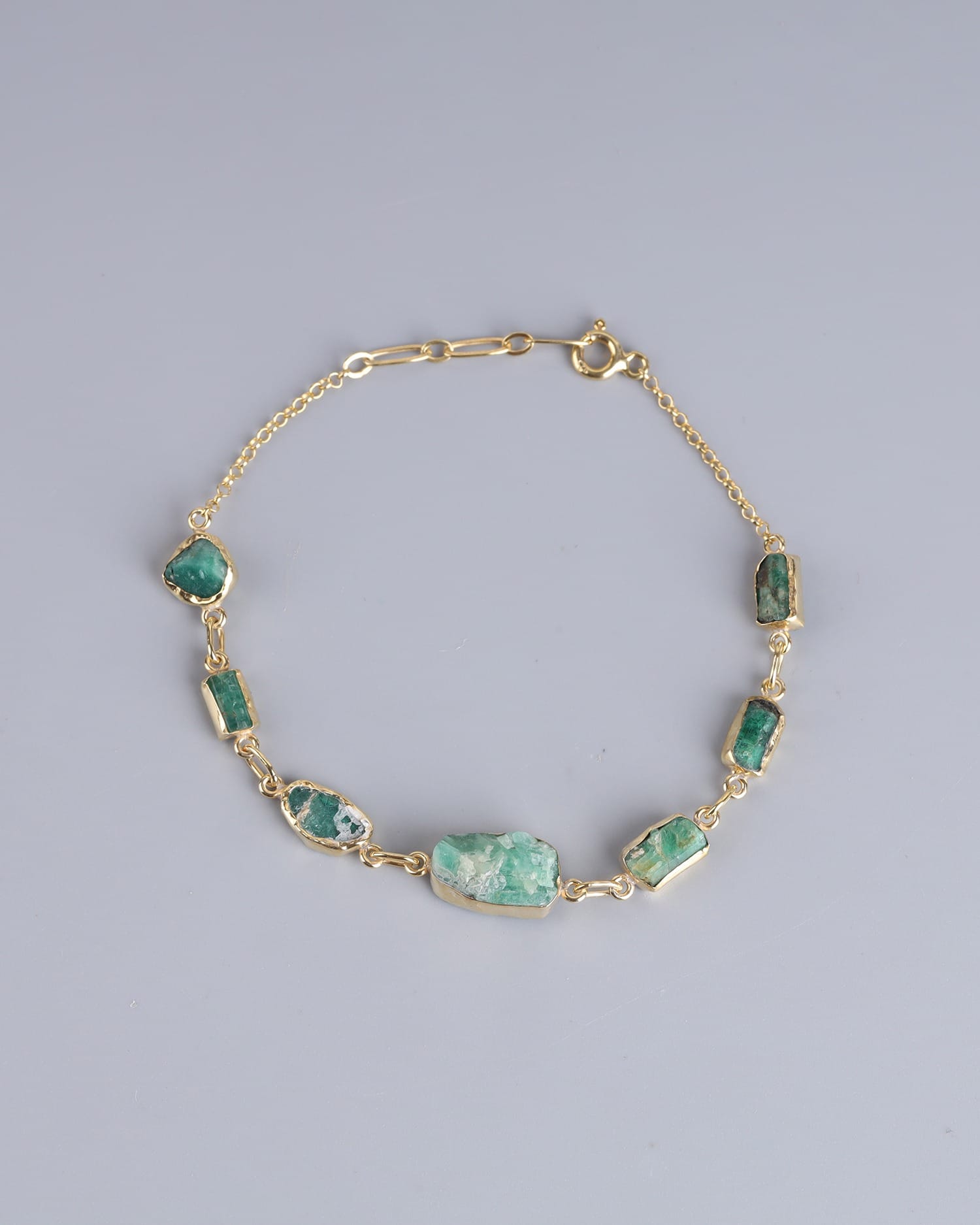 Handmade Panjshir Emerald Bracelet