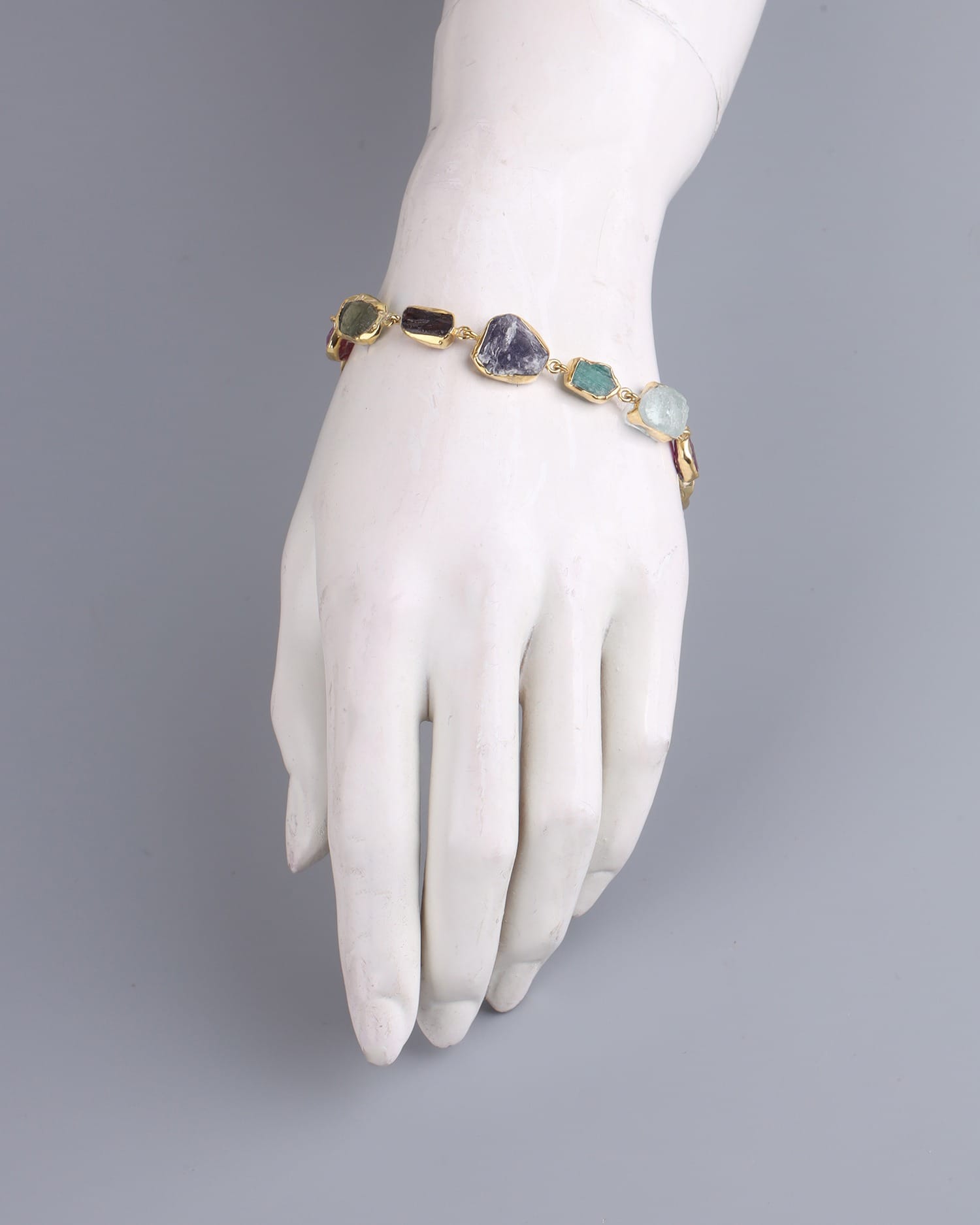 Afghan Natural Gemstone Bracelet