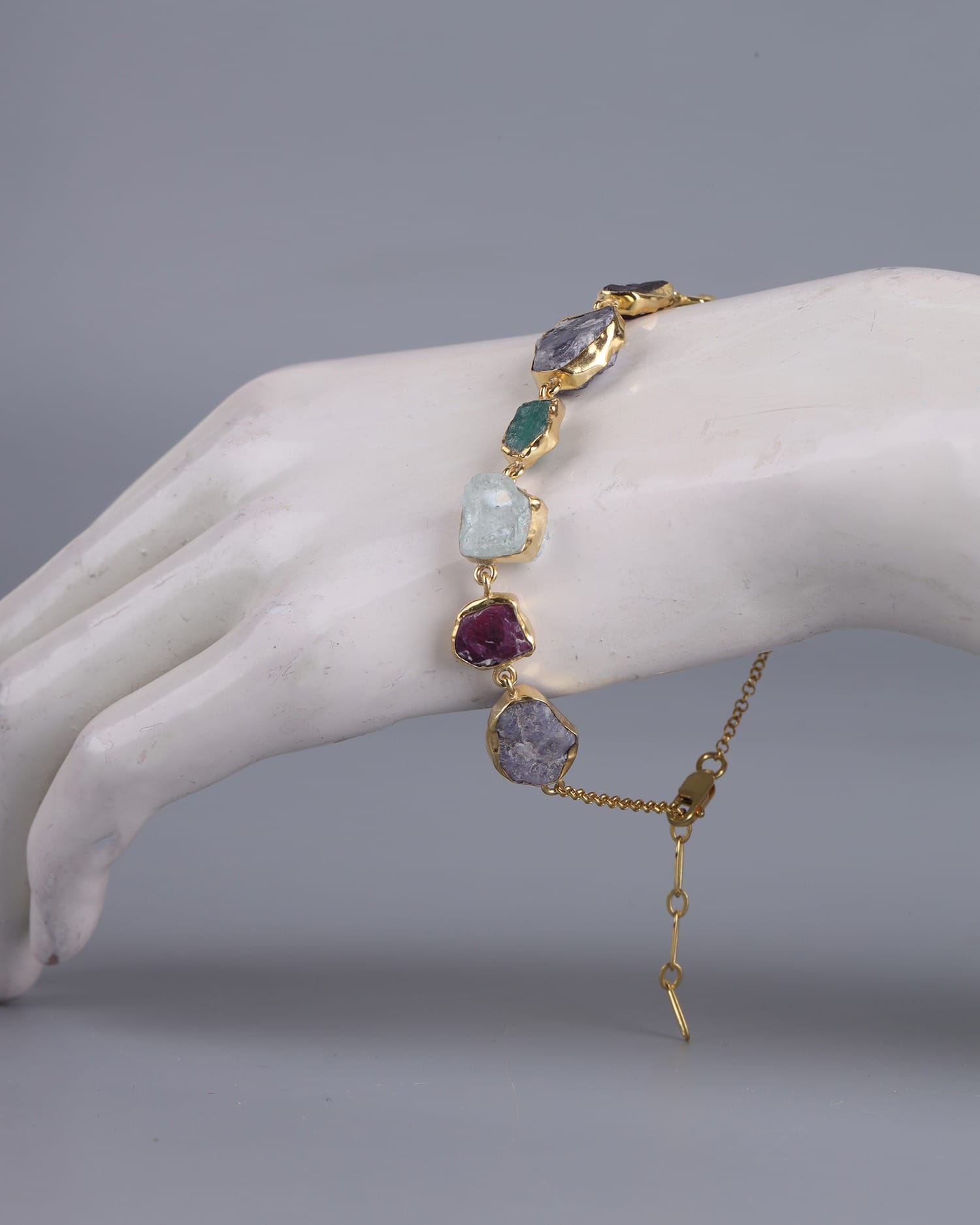 Afghan Natural Gemstone Bracelet
