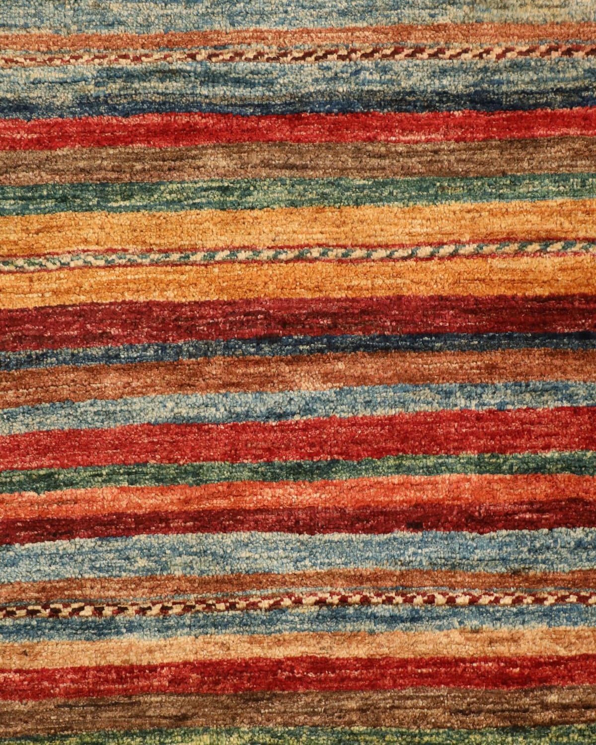 Khorjeen Afghan Rug – Wool, Hand-Knotted, 1.25x1.75 meters (35x35 inches)