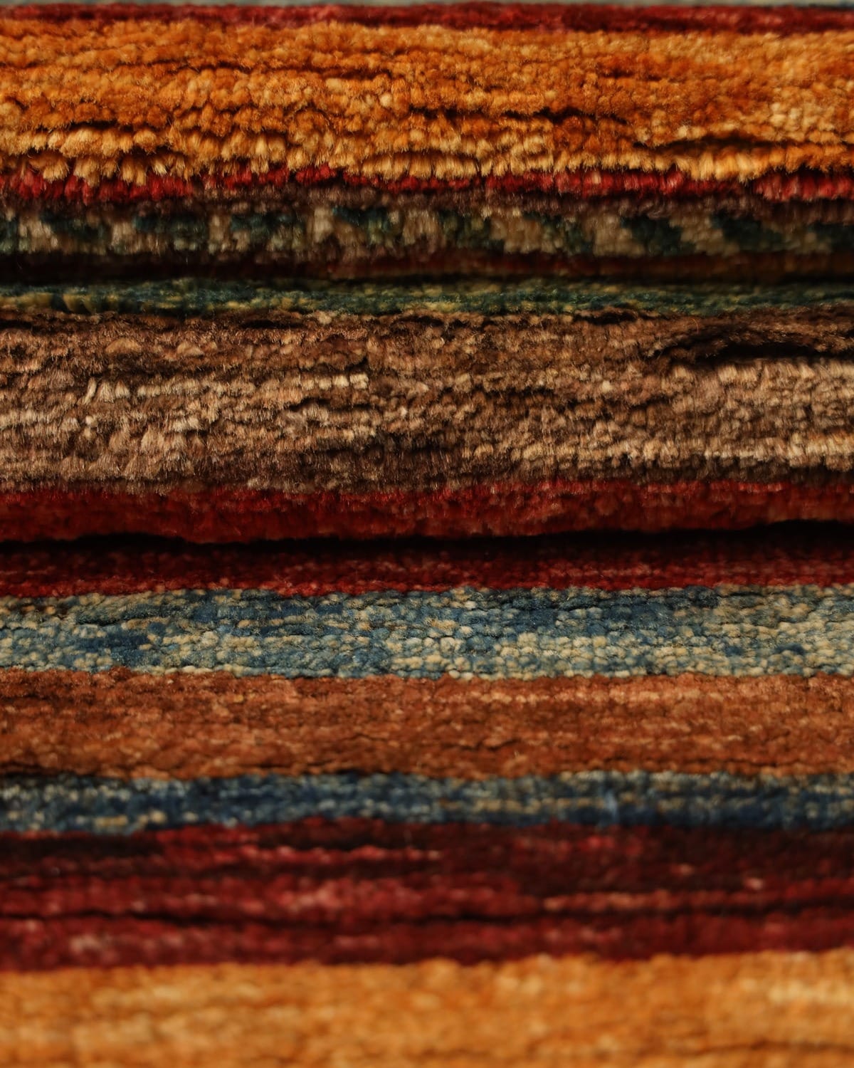 Khorjeen Afghan Rug – Wool, Hand-Knotted, 1.25x1.75 meters (35x35 inches)