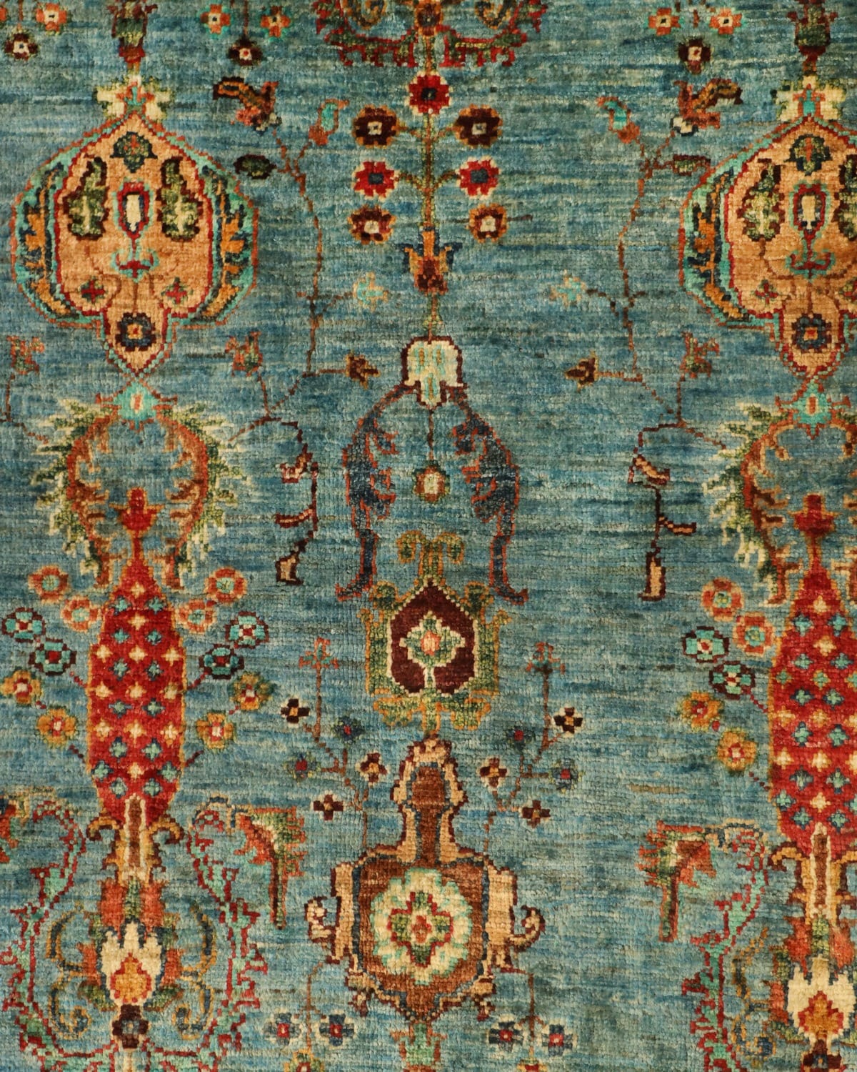 Traditional Afghan Hand Knotted Carpet Afghanistan