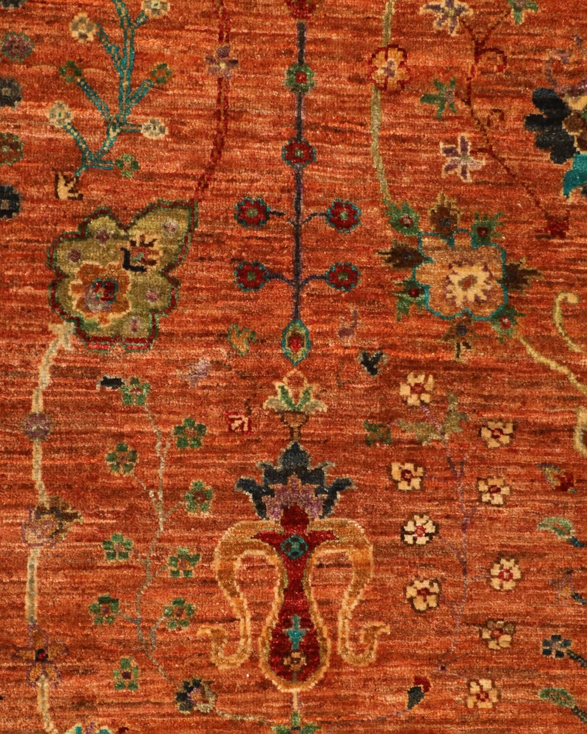 Handcrafted Sultani Afghan Rug - Premium Wool & Cotton - Hand Knotted  1×2 m (35×40 in)