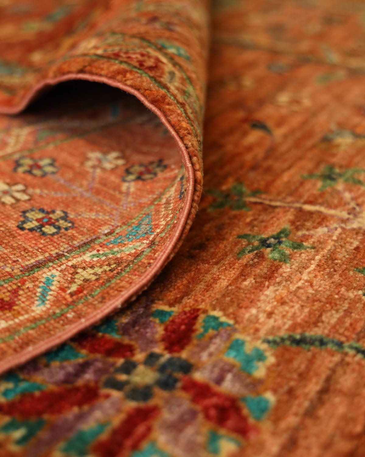 Handcrafted Sultani Afghan Rug - Premium Wool & Cotton - Hand Knotted  1×2 m (35×40 in)