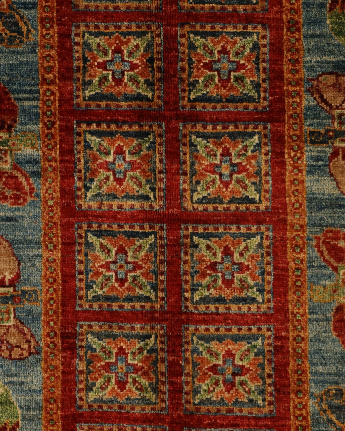 Afghan Hand Knotted Rug Wool Rug, Unique Oriental Rug,  Area Rug, Decorative Rug