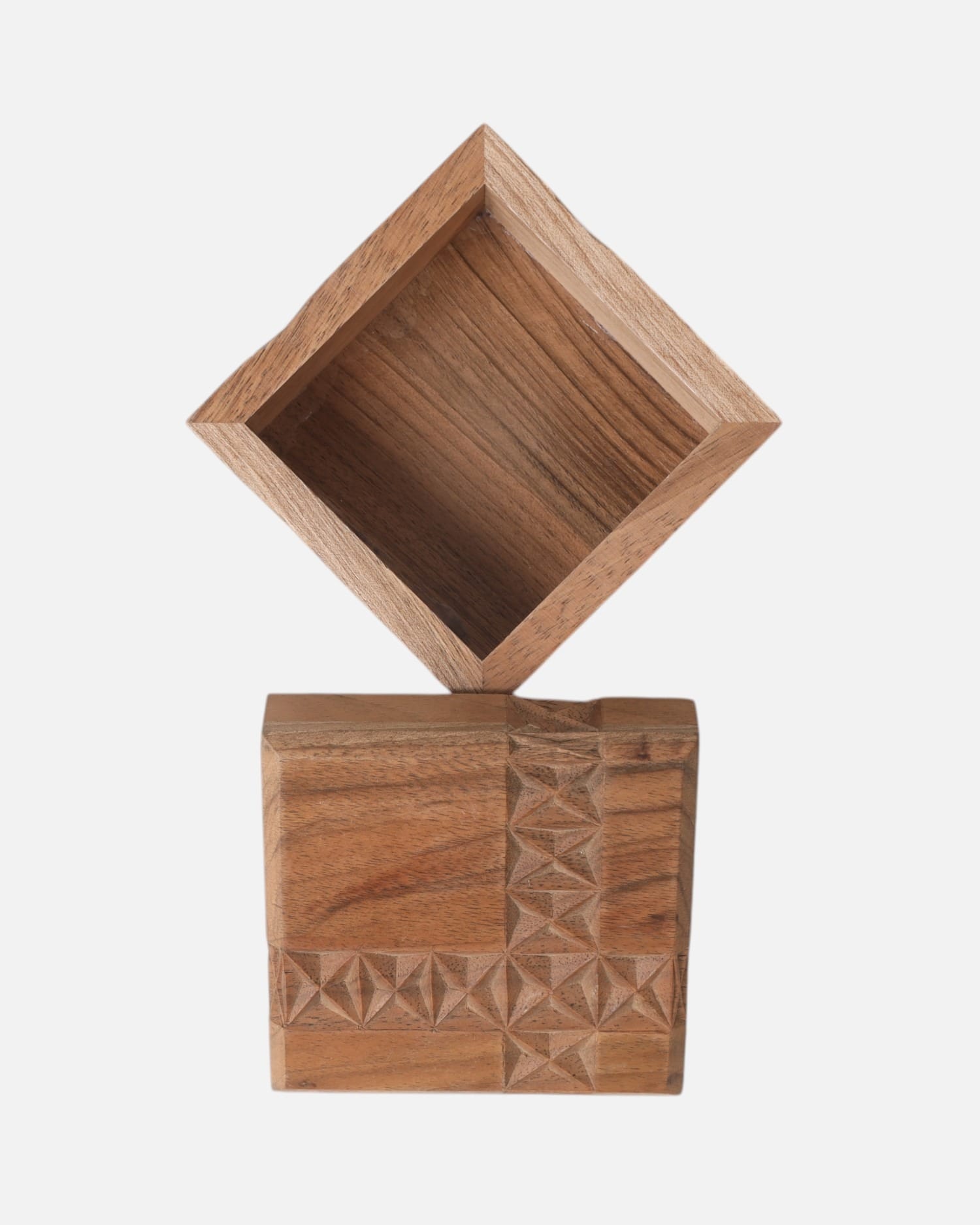 Gift Box with Nuristani Design – Handmade Wood