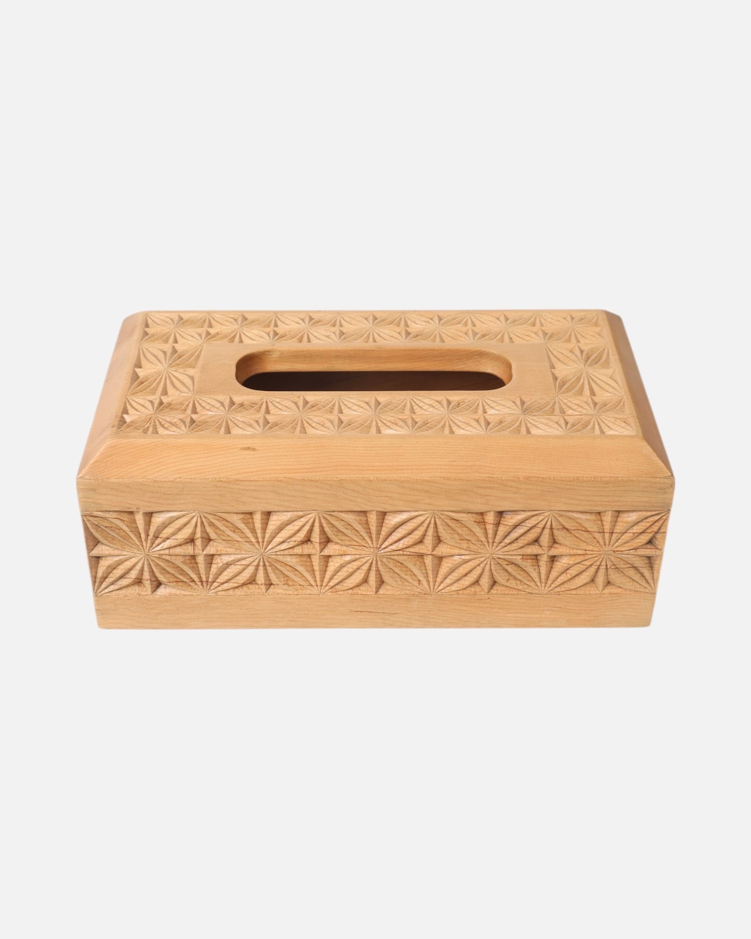Tissue Paper Box with Nuristani Design – Archa Wood