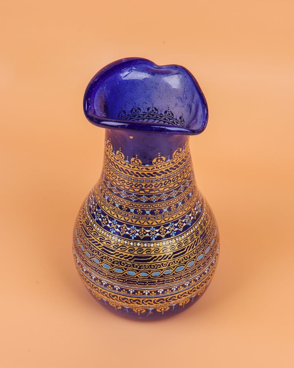 Handblown Miniature Art Glass Vase