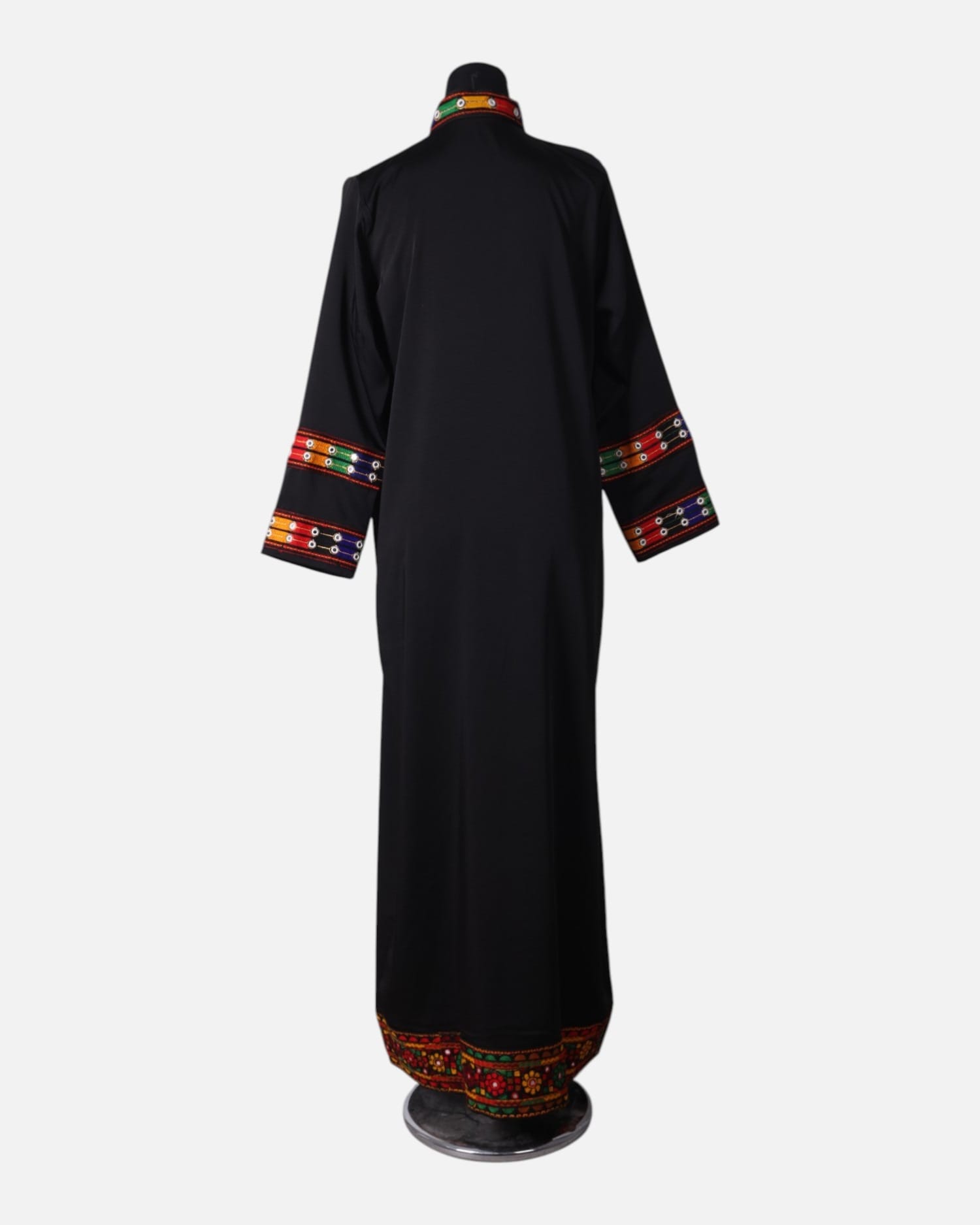 Colorful Tajik Women’s Chapan – Handcrafted Traditional Embroidery Coat
