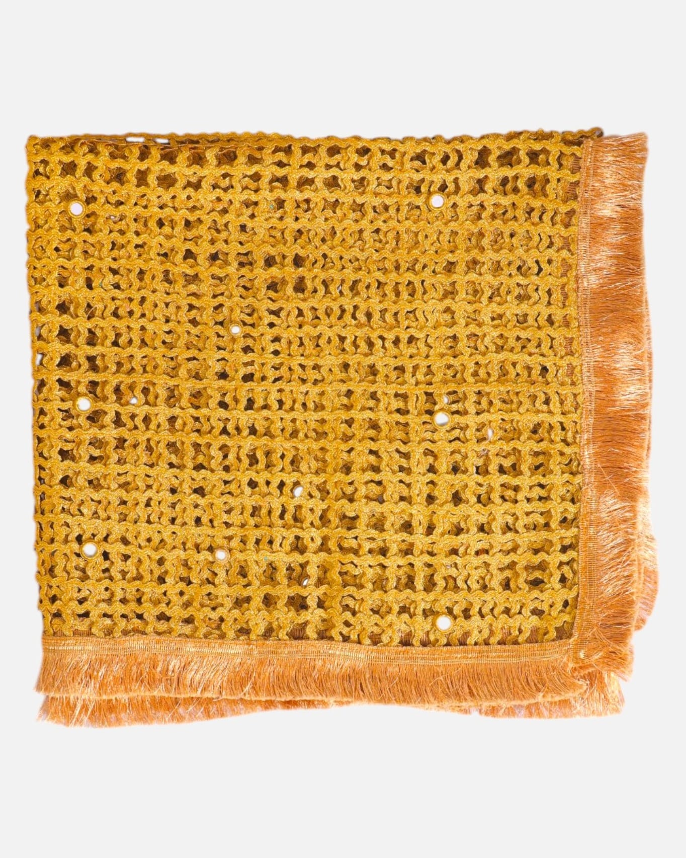 Yellow Unique Shawl For Girls