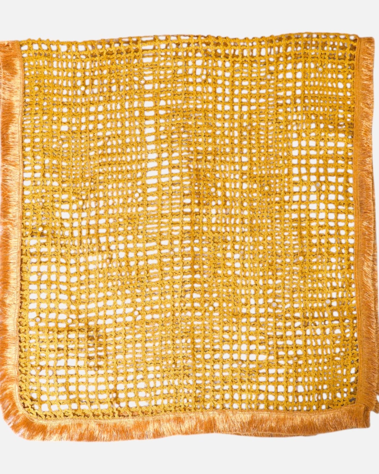 Yellow Unique Shawl For Girls