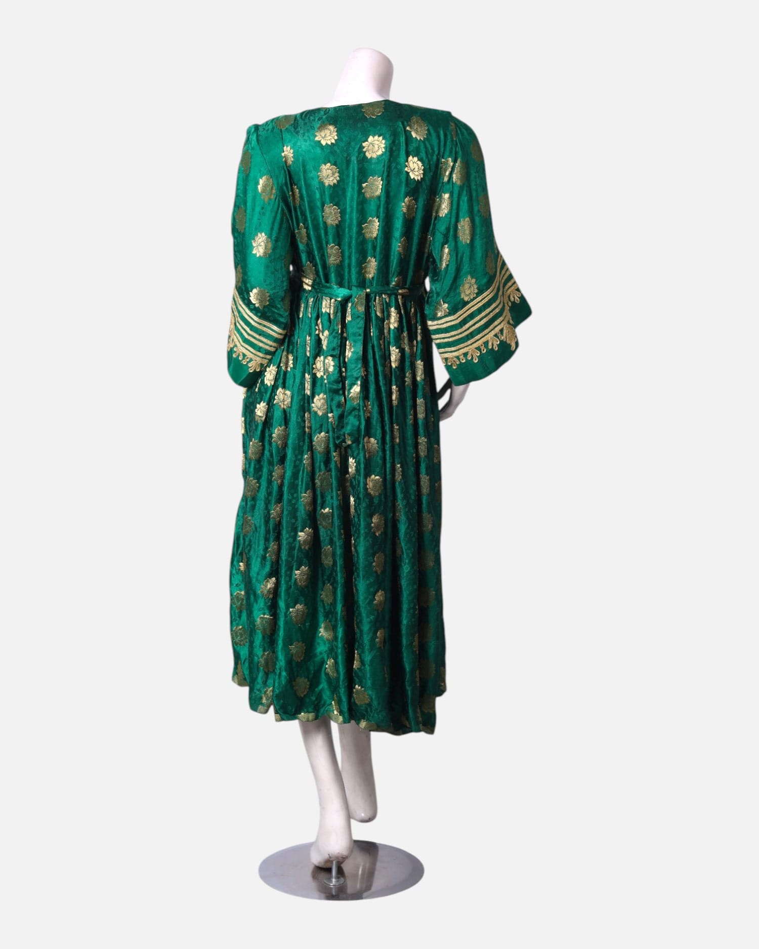 Emerald Green Afghan Traditional Dress