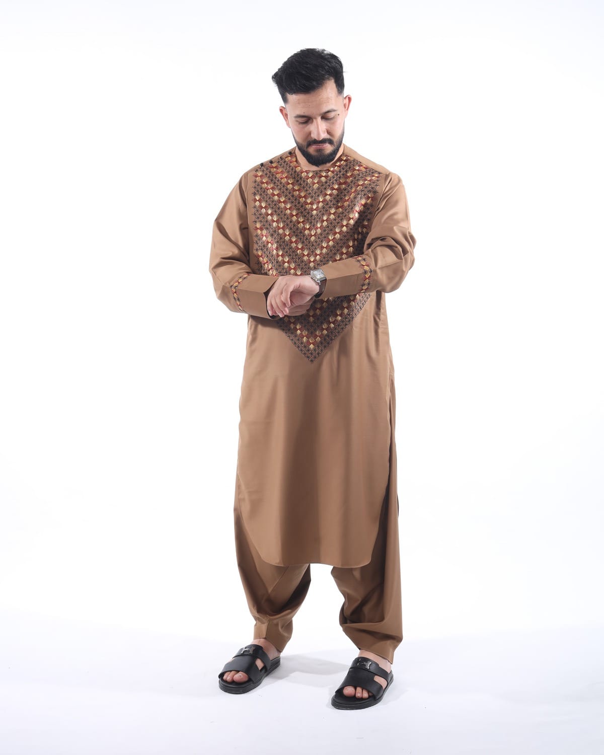 Men Authentic Pehran Tunban with Shawl