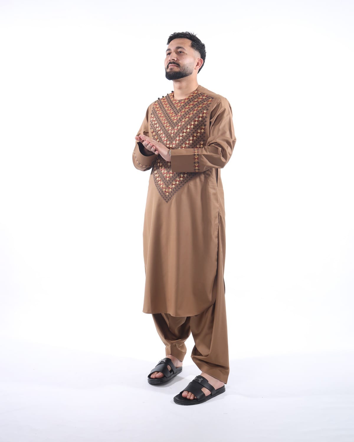 Men Authentic Pehran Tunban with Shawl