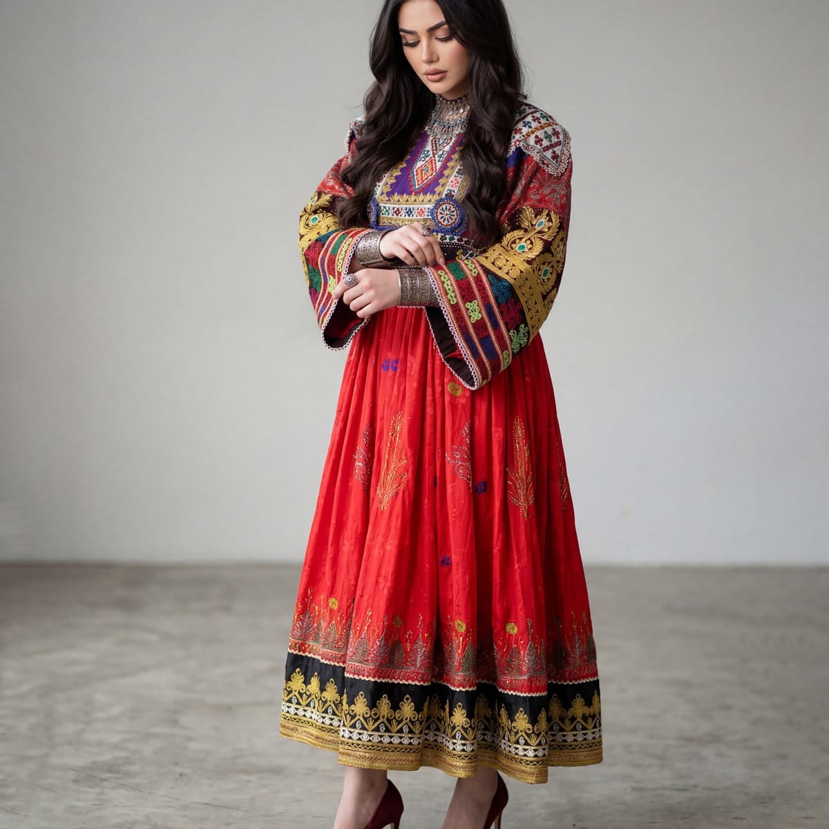 Afghan Kuchi Dress | Shop Artisan Handcrafted Unique Gifts | Aseel