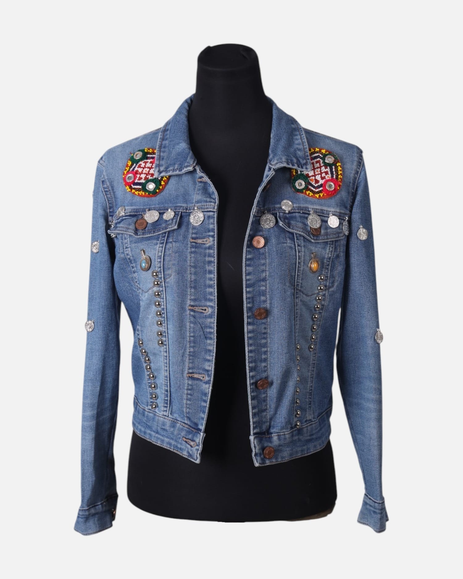 Women's Beaded Kuba Jacket