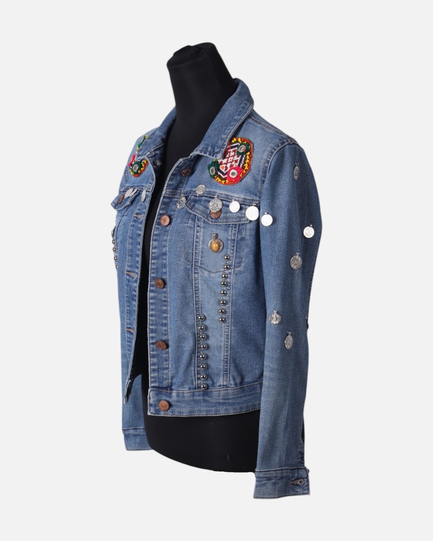 Women's Beaded Kuba Jacket
