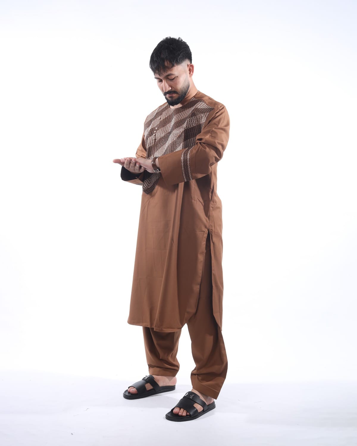 Qasimi Style Pehran Tumban Traditional Afghani