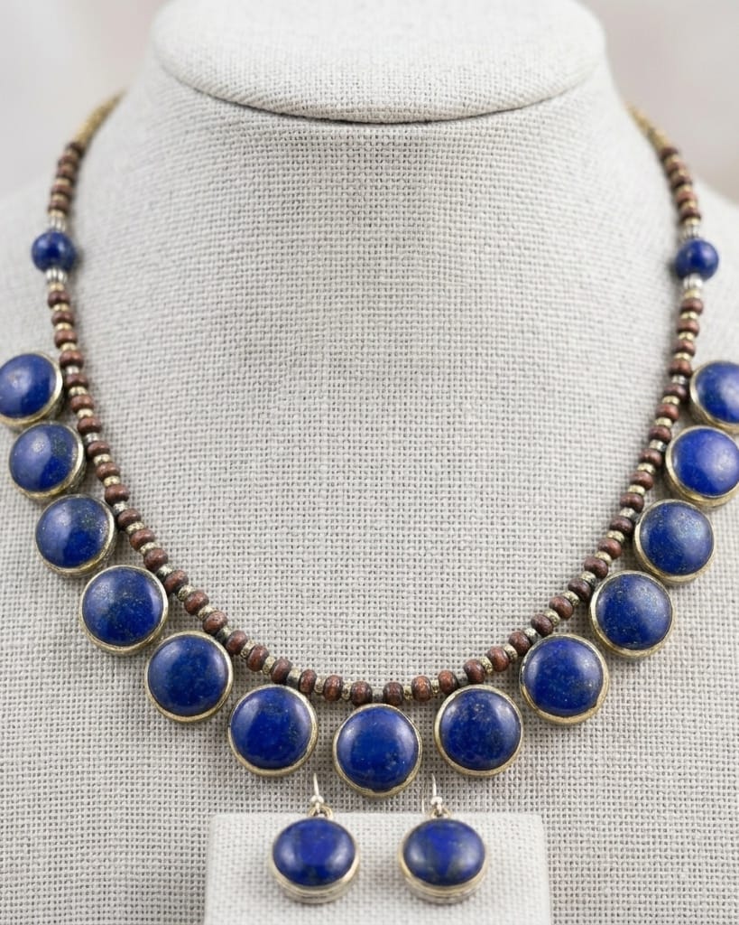 Lapis Lazuli Cabochon Suite