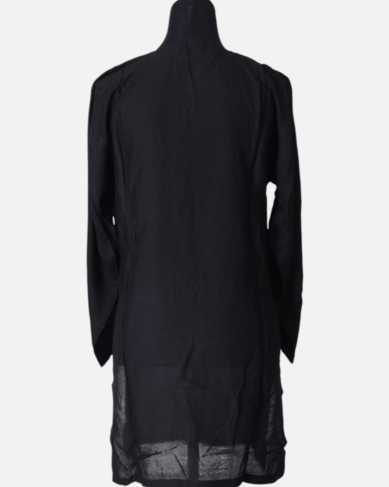 Black Cotton Punjabi Dress