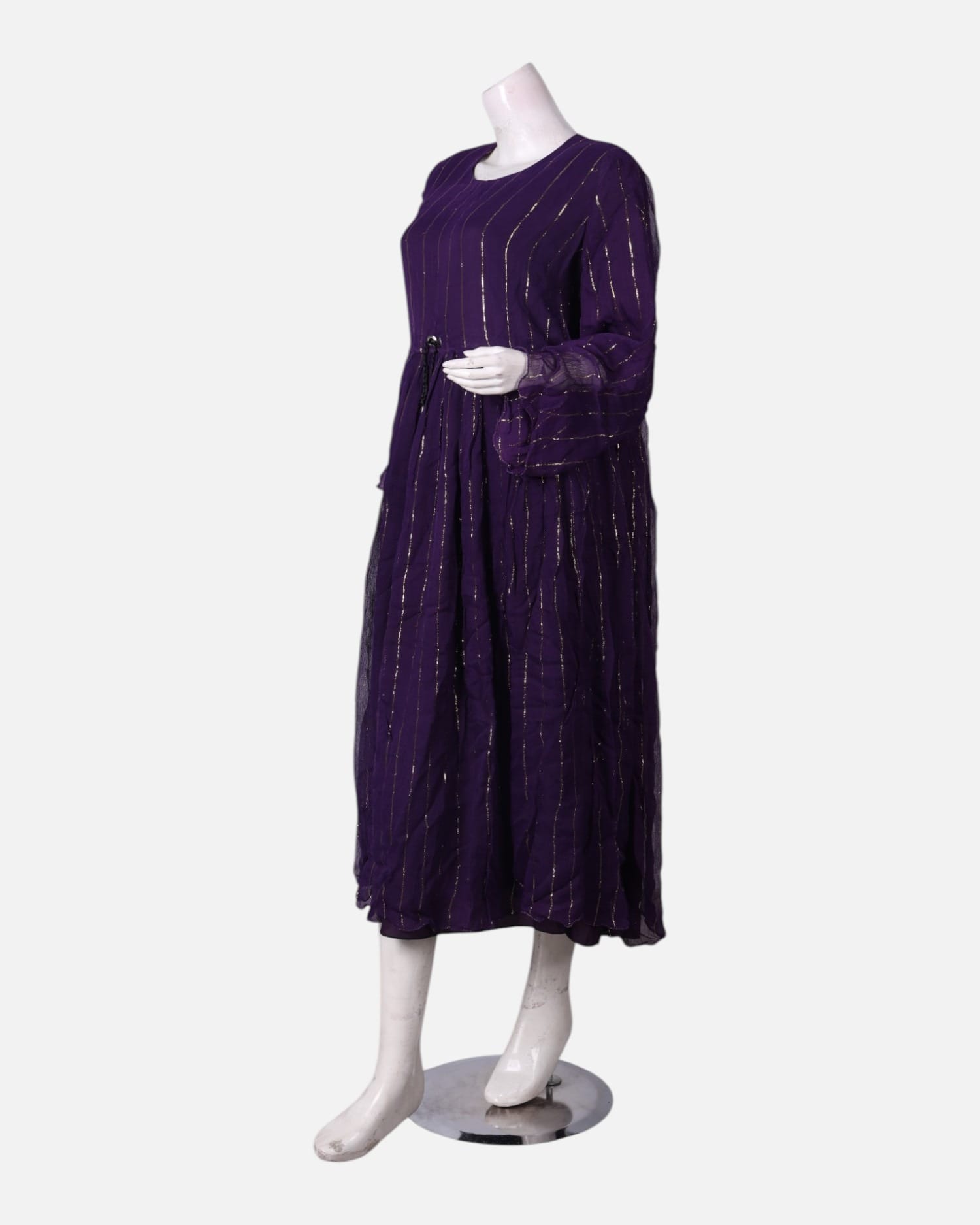 Deep Purple Afghan Dress