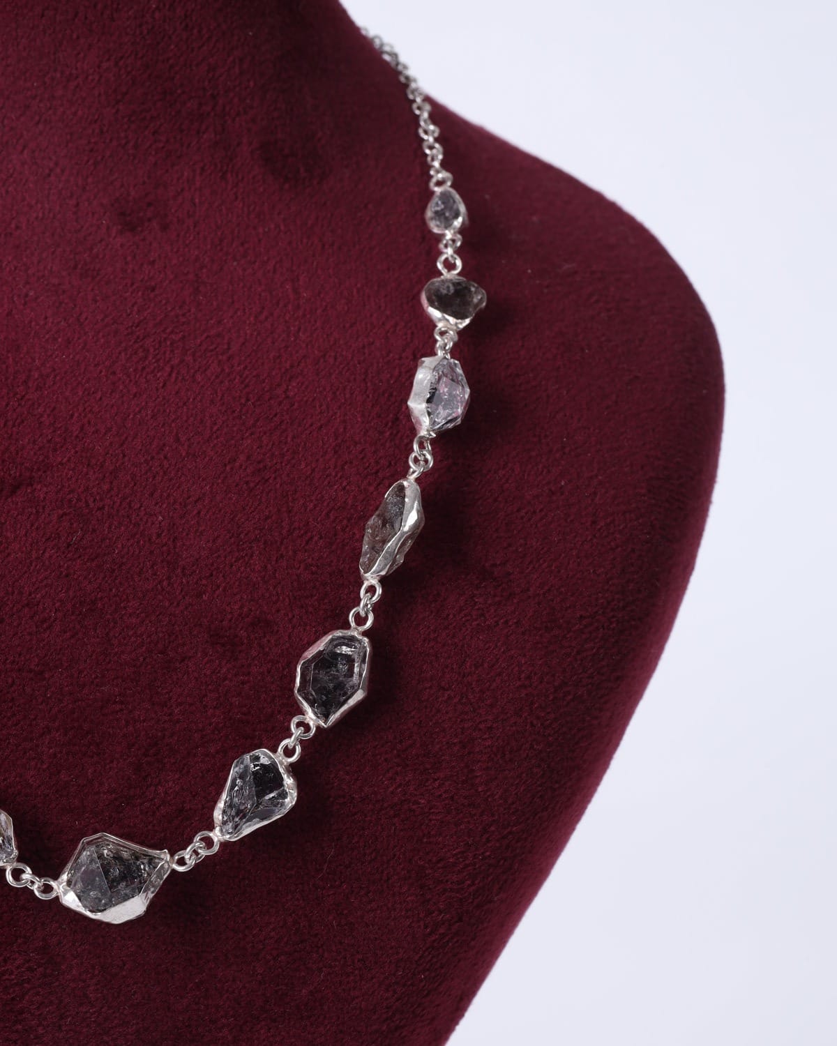 Necklace & Bracelet Set – Silver Jewelry
