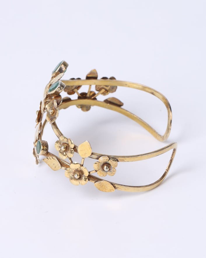 Emerald Necklace, Earrings, and Bracelet Set